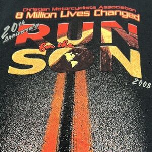 Vintage Jesus biker tee